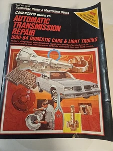 Chilton's Guide to Automatic Transmission Repair 1984 89 Domestic Cars and Light - Bild 1 von 7