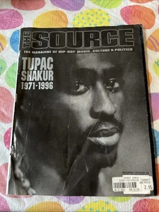 1996 THE SOURCE MAGAZINE DEDICATED TO TUPAC SHAKUR’S PASSING 11/96 - Picture 1 of 21