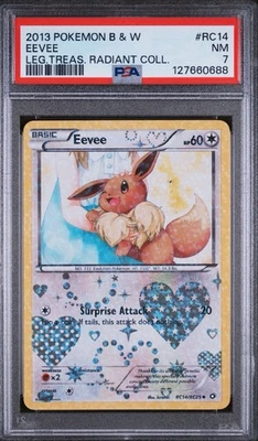 Eevee RC14/RC25 PSA 7 Legendary Treasures Radiant Collection - Image 1 of 2