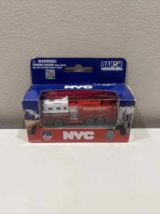 FDNY Firetruck Toy 3 Inch E21 A - Picture 1 of 2