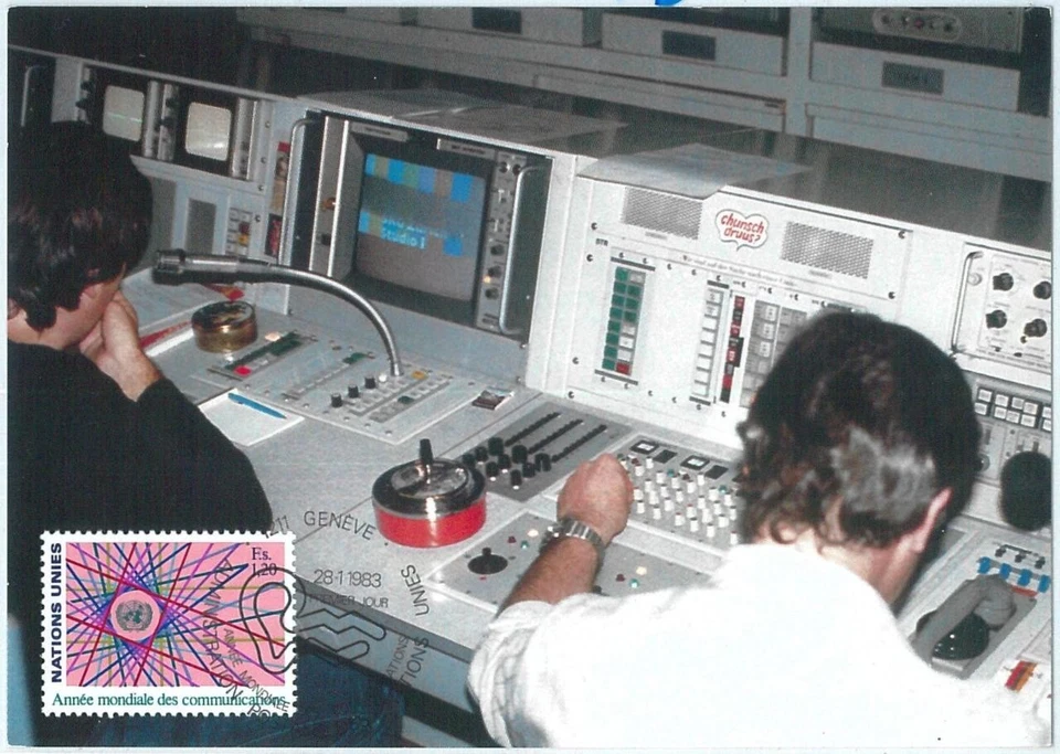 68857 - UNITED NATIONS  - Postal History - MAXIMUM CARD 1983 - Communication - Image 1 of 1