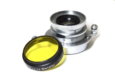 Objectif Manuel Leica Summaron M39 3.5Cm F3.5 Avec Filtre - Photo 1/4