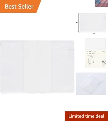 Portable A6 Notebook Cover with Built-in Pen Holder - Elegant and Functional - Image 1 of 4