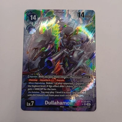 Dullahamon B23-071 Alternate Art Super Rare SR Rare Hackers' Slumber Digimon - Image 1 of 2