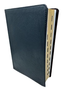 KJV Large Print Personal Size Reference Bible, Black LeatherTouch Indexed by... - Picture 1 of 7
