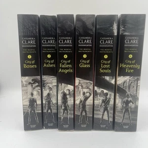 Shadowhunters The Mortal Instruments 6 Paperback Book Set bundle Cassandra Clare - Imagen 1 de 5
