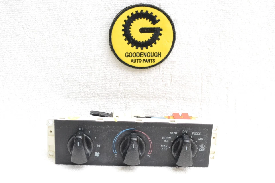 1992-1996 Ford F-150 F-250 Bronco Aquecedor A/C Temperatura Clima Controle Fabricante de Equipamento Original - Imagem 1 de 4