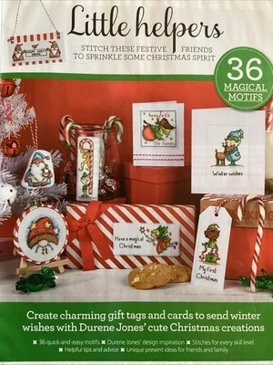 36 Elf Fairy Gnome Designs For Cards And gifts Christmas Cross Stitch Chart - Image 1 of 2