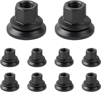 Tuercas de rueda compatibles con Dodge Vehicle Ram 3500 4000 4500 5500 negras  Foto 1 de 4