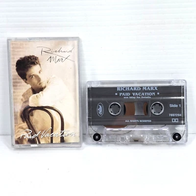 RICHARD MARX - PAID VACATION - MUSIC CASSETTE - OZ SELLER - Image 1 of 2