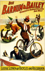 Die Barnum & Bailey - La più grande mostra del mondo - 1900 - Calamita da circo - Foto 1 di 2
