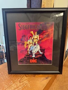 Celda de dibujos animados Siegfried and Roy con firma - Imagen 1 de 2
