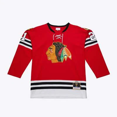 Jersey oscuro para hombre Mitchell & Ness NHL BLACKHAWKS 1960 STAN MIKITA Foto 1 de 4