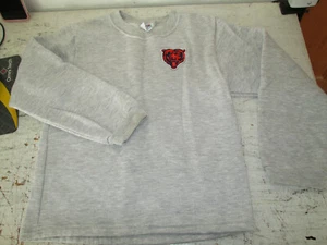 Kids Touchdown Club Chicago Bears Crew Neck Sweat Shirt, Medium 10/12 GUC - Picture 1 of 4