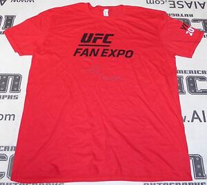 Forrest Griffin Signed UFC Fan Expo VIP Shirt PSA/DNA COA Autograph 148 126 106