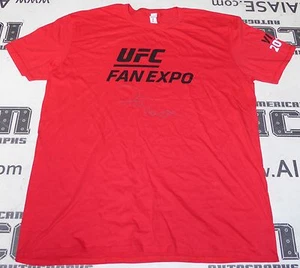 Forrest Griffin Signed UFC Fan Expo VIP Shirt PSA/DNA COA Autograph 148 126 106 - Picture 1 of 24