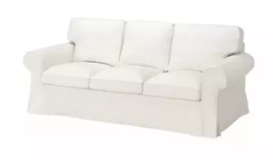 New Ikea EKTORP Cover for 3-Seat Sofa ,Blekinge White,400.476.04, Without Box - Picture 1 of 3