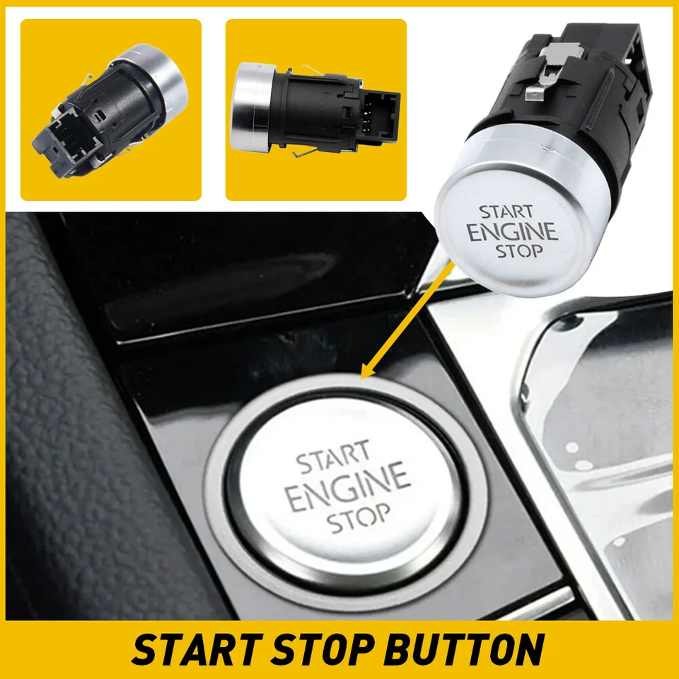 Car Engine Start/Stop Push Button For Volkswagen Golf Variant Mk7 2013 - 2020 UK - Image 1 of 4