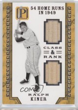 2016 Panini Pantheon Class and Rank /99 Ralph Kiner #CR-RK HOF