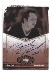 04-05 Upper Deck Legendary Signatures Brad Park BP - Imagen 1 de 1