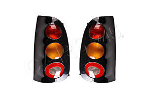 Rear Lights Pair Black For SMART FORTWO City-Coupe 98-04