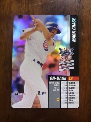 2003 MLB Showdown Mark Grace Pennant Run Super Season FOIL #110 Cubs - Image 1 of 2