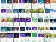 Pokemon Legendary Pokemon RARE GO (Mewtwo, Rayquaza, Zekrom, Kyogre, etc)