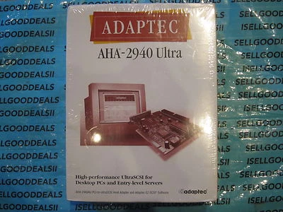 Adaptec AHA-2940 Ultra UltraSCSI PC/Server 989000 AHA2940 Rev G New - Image 1 of 2