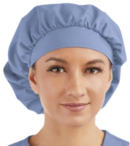 Blue Professional Working Wear Cap/Hat with Simple Cool Comfortable Spandex - Picture 1 of 2