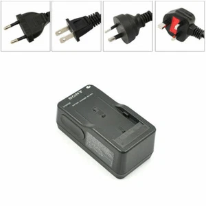 Cargador de batería Sony compatible con Sony NEX-EA50 NEX-FS100 DCM-M1 DCR-SC100 - Imagen 1 de 7