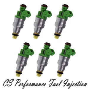 OEM Ford F87E-B2A Fuel Injectors (6) set for 1998-2000 Ford Ranger 3.0L V6 - Picture 1 of 9