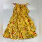 Girls Yellow Dress Size 4T Floral dress Jumping Bean