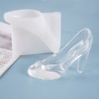 Silicone Crystal Shoes Mould Princess 3D Shoes Mold  Home Decoration