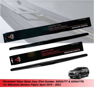 Limpiaparabrisas 8250A777 8250A779 para Montero Pajero Sport 2015-22 Foto 1 de 4