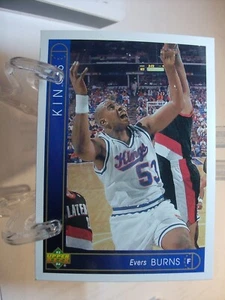 1993-94 Upper Deck Basketball     #346 Evers Burns RC    (2248) - Picture 1 of 2