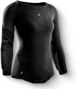 Camiseta interior para mujer Bodyhield Portero 3/4, protección de alto impacto para mujer So - Imagen 1 de 5