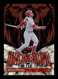  2022 Donruss Unleashed Silver #11 Nolan Arenado St. Louis Cardinals #225/349