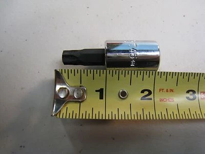 NEW MAC TOOLS T45 TORX 3/8" DRIVE  CHROME HOLDER /  SOCKET / FREE SHIPPING - Image 1 of 4