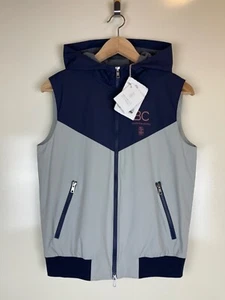 BRUNELLO CUCINELLI Youth Philosophy Vest Gilet Windproof Waterproof Hooded 12/XS - Picture 1 of 15
