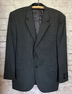 Blazer Jos A Bank Business Express Gordon Para Hombres 44 REG Gris 100% Lana Traje Chaqueta - Imagen 1 de 6
