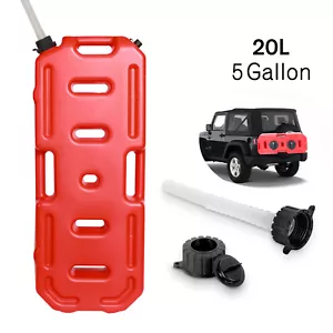 5 Gallon 20L Fuel Tank Oil Gas Backup Pack Can Gasoline Extra Polari RZR UTV ATV - Bild 1 von 10