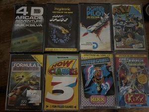 Paquete de 22 juegos de casete Sinclair ZX Spectrum #2 - Imagen 1 de 3