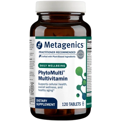 Metagenics PhytoMulti Multivitamínico Sin Hierro 120 Comprimidos Foto 1 de 3