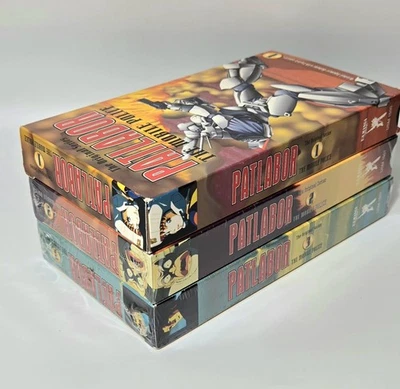 Patlabor volume 1-3 (VHS, 3-Tape Lot, English Dub) Anime - Image 1 of 2