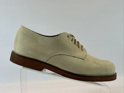 GH бас мужской размер 10D простоя носок бежевый кремовый замши туфли - Изображение 1 из 4