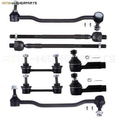 Kit de eslabones de barra estabilizadora delantera trasera de 8 piezas para Nissan Máxima 2004-2008 Foto 1 de 4