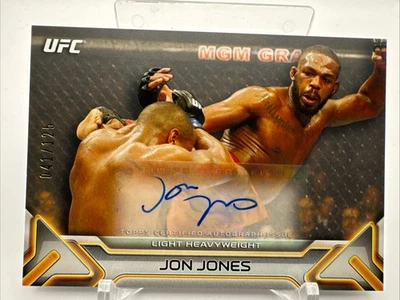 Jon Jones 2016 Knockout Auto 41/225 UFC- 1350 - Image 1 of 2
