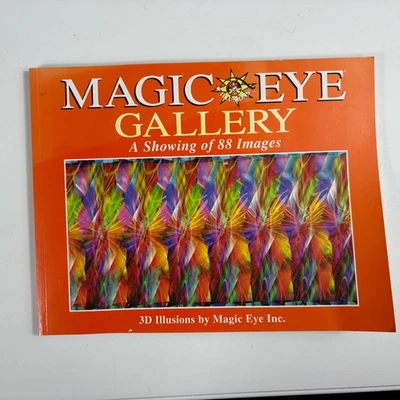 Magic Eye Gallery A Showing of 3D Illusions Book by Magic Eye Inc. 1995 - Image 1 of 4