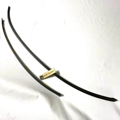 SUBARU Genuine IMPREZA GC# 1993-2001 Rear Window Molding Upper & Lower Set OEM - Image 1 of 4