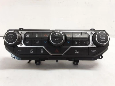 Jeep JT Gladiator P7BU54DX9AB Climate Temperature Control Panel 2022 146757 - Image 1 of 4
